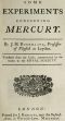 [Gutenberg 63318] • Some Experiments Concerning Mercury